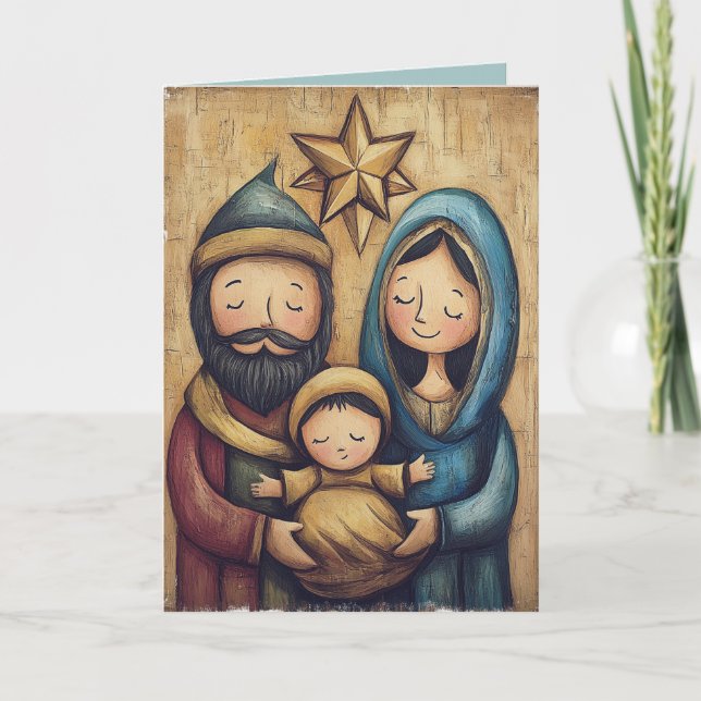 Nativity Christmas Card (Front)