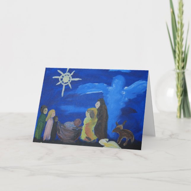 Nativity Christmas Card (Front)