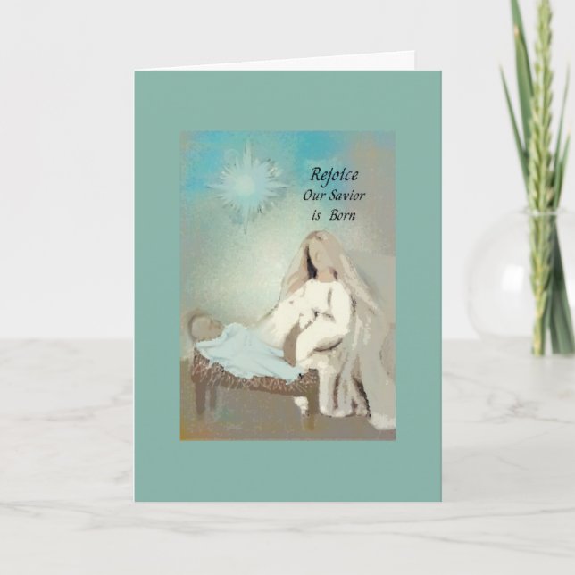 Nativity Christmas Card (Front)