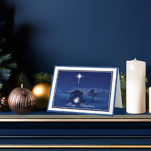 Nativity Christmas Card