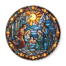 Nativity Christmas Magnet Gift
