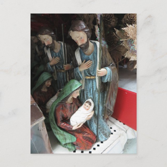 Nativity Decoration Postcard (Front)