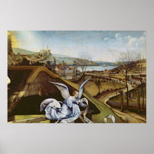 Nativity, detail of the landscape poster