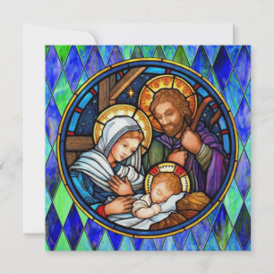 Nativity  Flat Card
