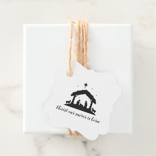 Nativity Gift Tags (In Situ)