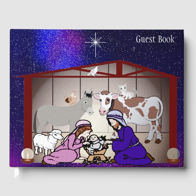 Nativity Guest Book (Front)