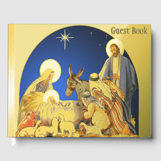 Nativity Guest Book