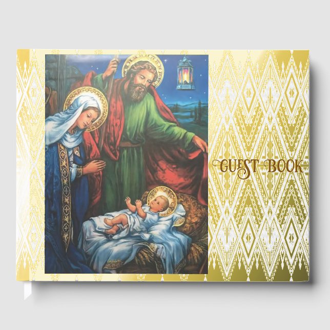 Nativity Guest Book (Front)