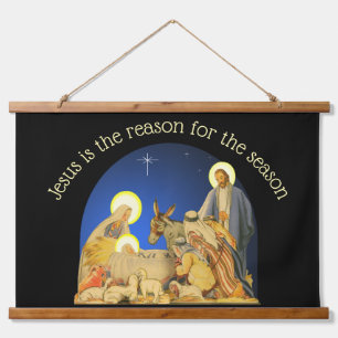 Nativity Hanging Tapestry