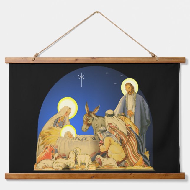 Nativity Hanging Tapestry (Front)