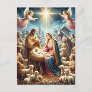 Nativity Holiday Postcard