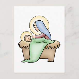 Nativity Holiday Postcard