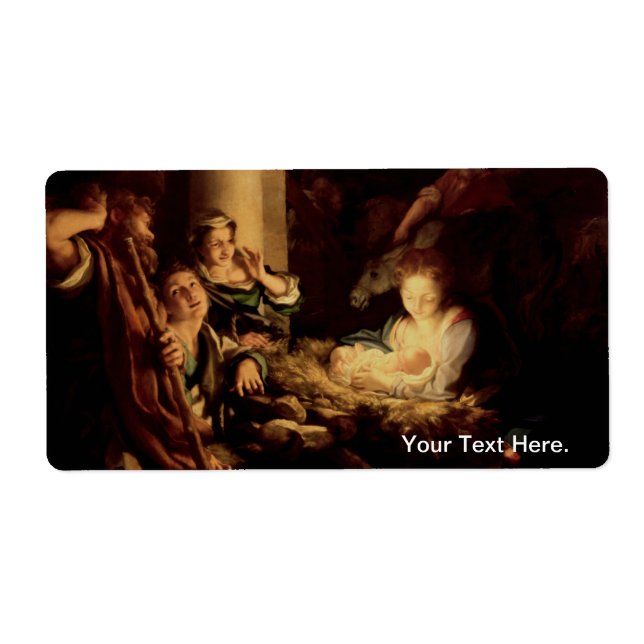 Nativity - Holy Night - Correggio - Renaissance (Front)