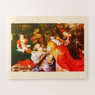 Nativity in art jigsaw puzzle