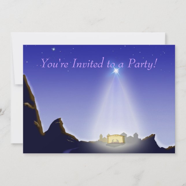 Nativity Invitation (Front)