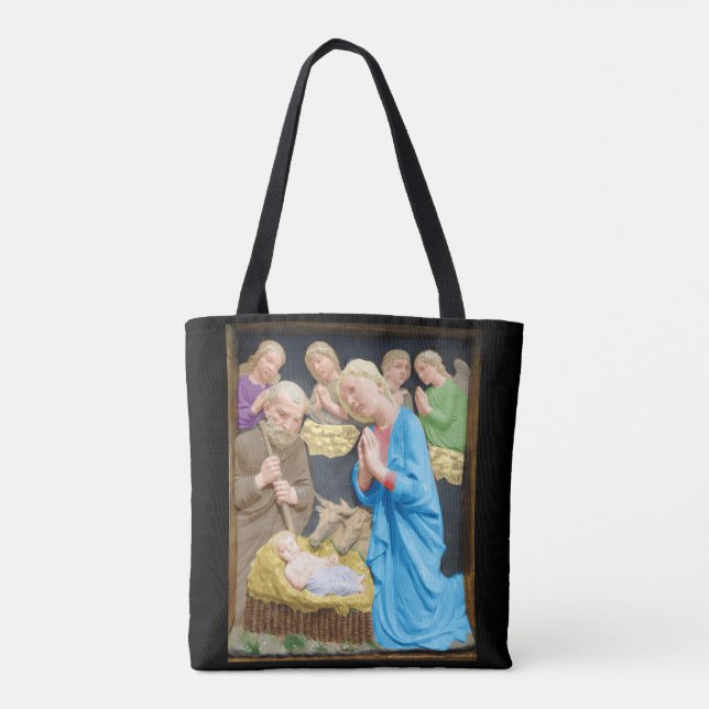 NATIVITY Luca Della Robbia Tote Bag (Back)