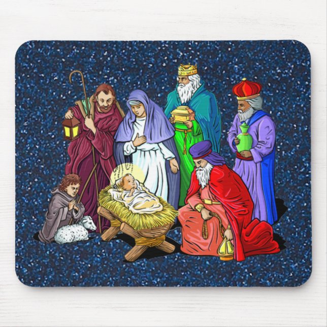 nativity mouse pad (Front)