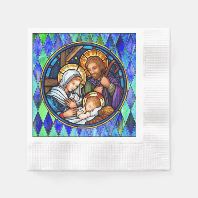 Nativity  napkin (Front)