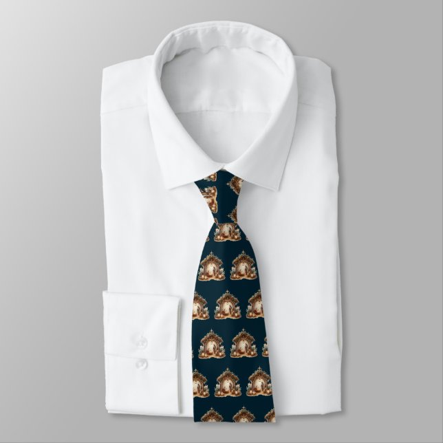 Nativity Neck Tie (Tied)