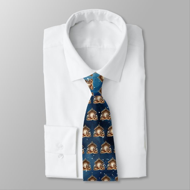 Nativity Neck Tie (Tied)