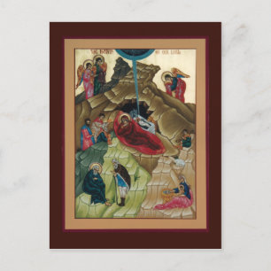 Nativity of Christ Prayer Card