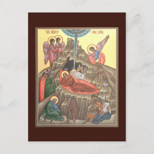 Nativity of Christ Prayer Card