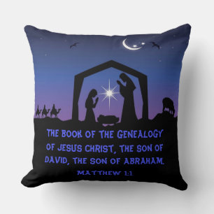 Nativity of Jesus Cushion