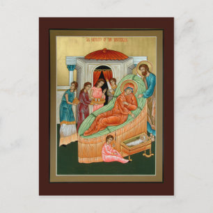Nativity of the Theotokos Prayer Card