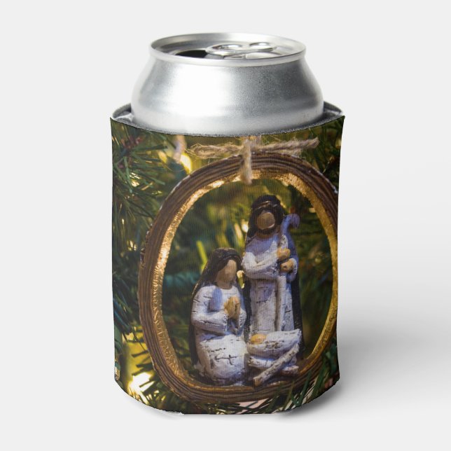 Nativity Ornament Can Cooler (Can Front)