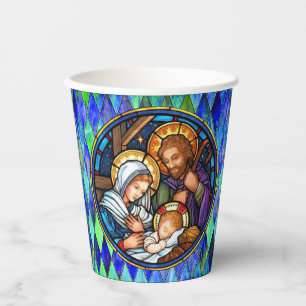 Nativity Paper Cups
