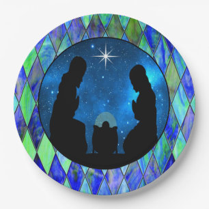 Nativity Paper Plates