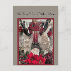 Nativity photo Postcard