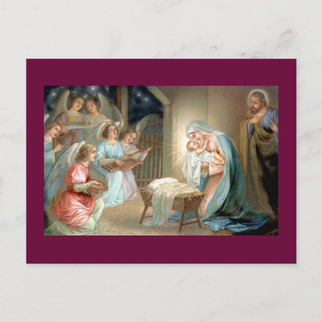 Nativity Postcard (Front)