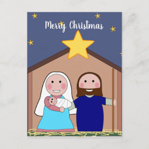 Nativity Postcard