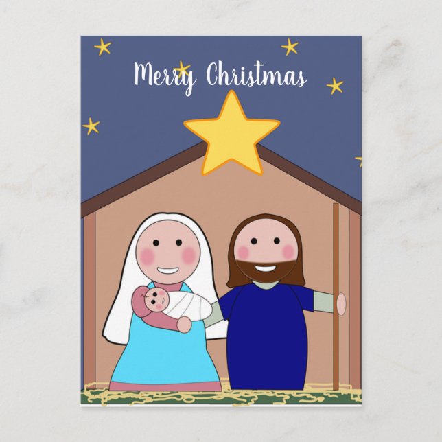 Nativity Postcard (Front)