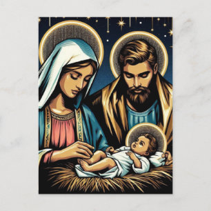Nativity Postcard