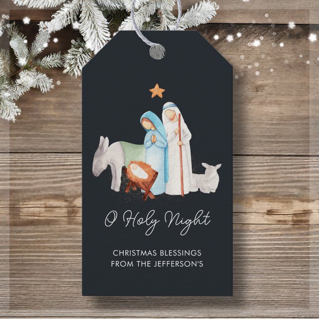 Nativity Religious Christmas  Gift Tags (Creator Uploaded)