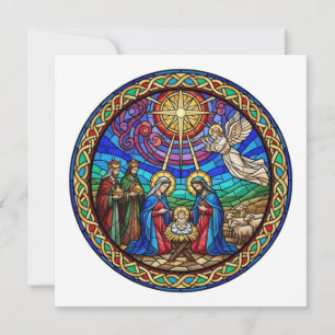 NATIVITY SCENE CARD