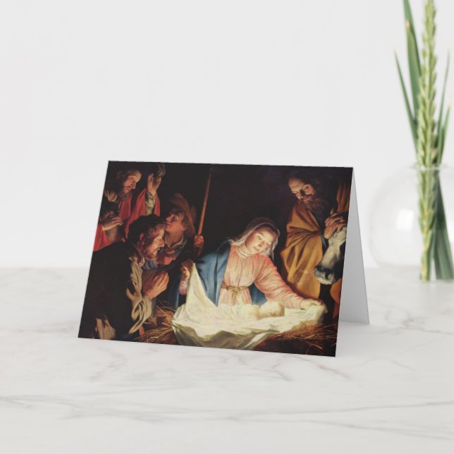 Nativity Scene Card (Front)