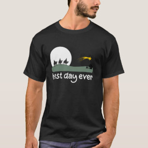 Nativity scene Christmas best day ever T-Shirt