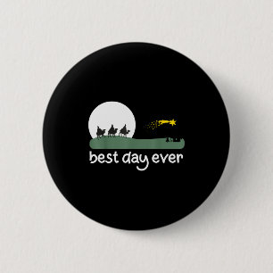 Nativity Scene _ Christmas Day Ever 6 Cm Round Badge