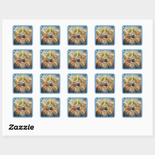 Nativity scene Holy Family Christmas Stickers
