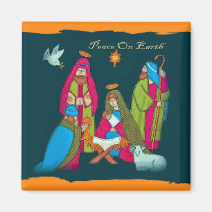 Nativity Scene Magnet