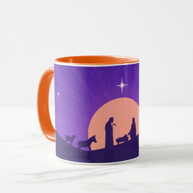  Nativity Scene Mug  (Front Left)