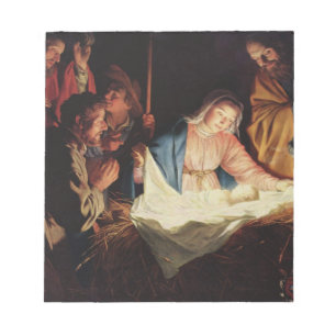 Nativity Scene Notepad
