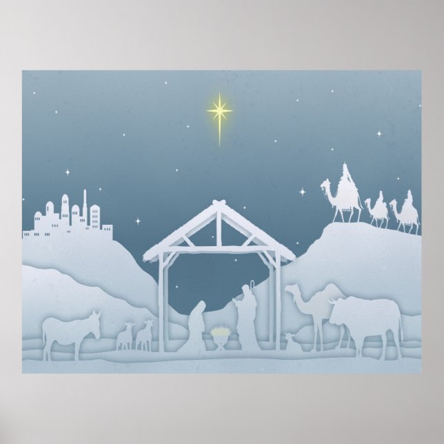 Nativity Scene Poster (Front)