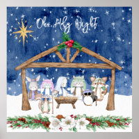 Nativity Scene Poster