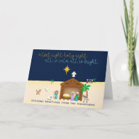 Nativity Scene Silent Night Holy Night