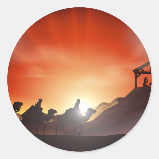 Nativity Scene Stickers (Front)