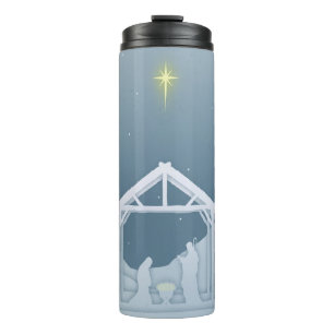 Nativity Scene Thermal Tumbler